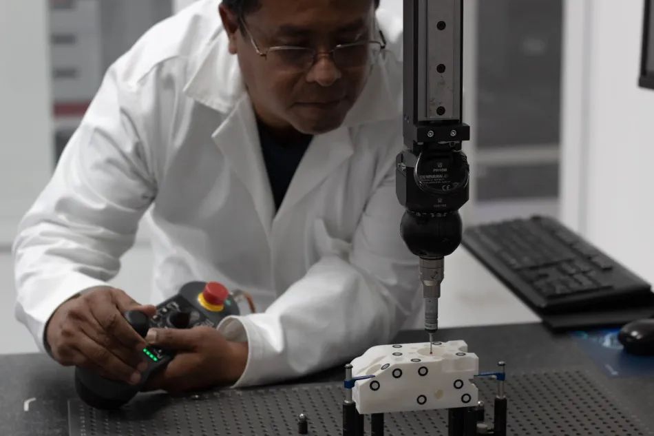 Equipo de medición de alta precisión