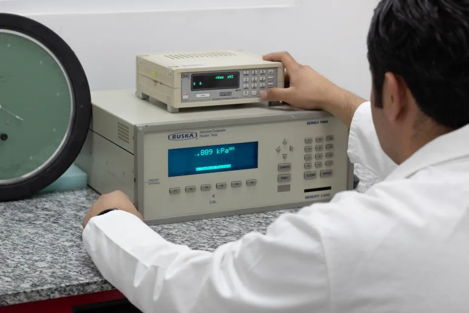 Laboratorio de calibración certificado